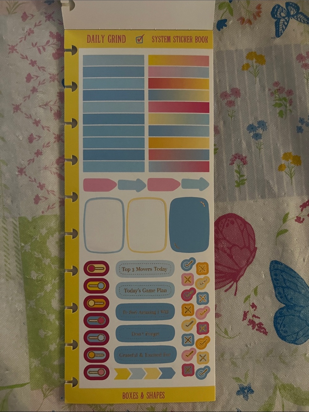 Daily Grind Planner- Adventure System Sticker Book - Picture 4 of 13